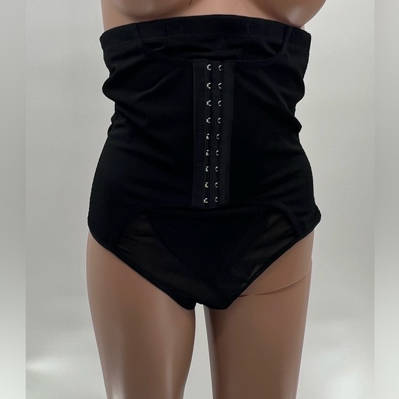 High-Waisted Black Shapewear Tummy Control Shorts for Women - Size L (NWOT) - Picture 1 of 13